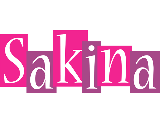 Sakina whine logo