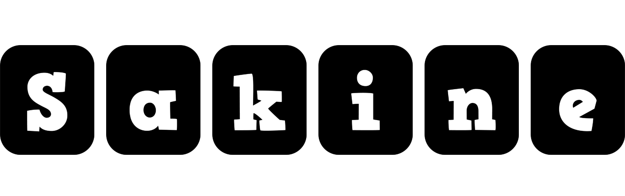 Sakine box logo