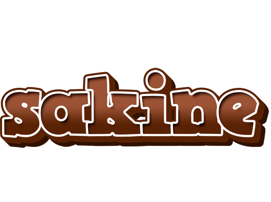 Sakine brownie logo