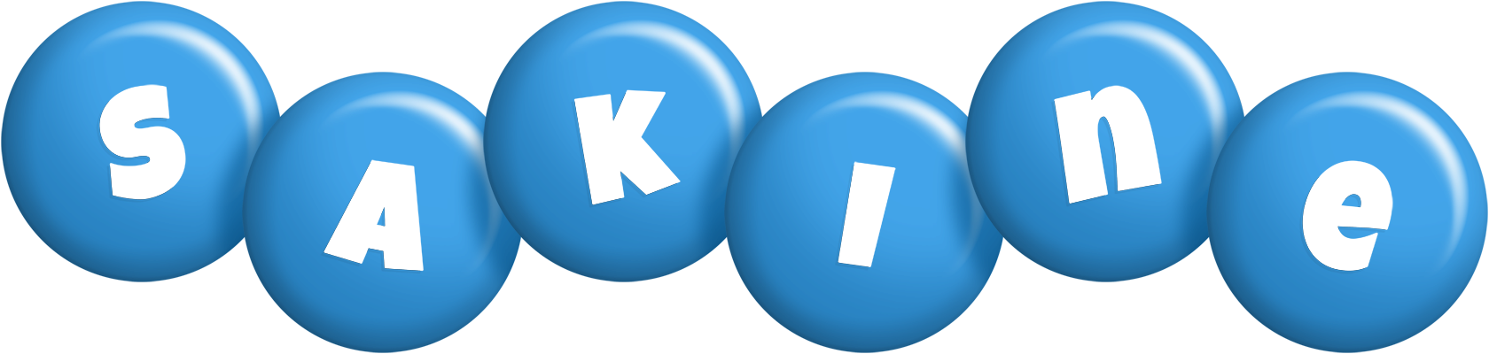 Sakine candy-blue logo