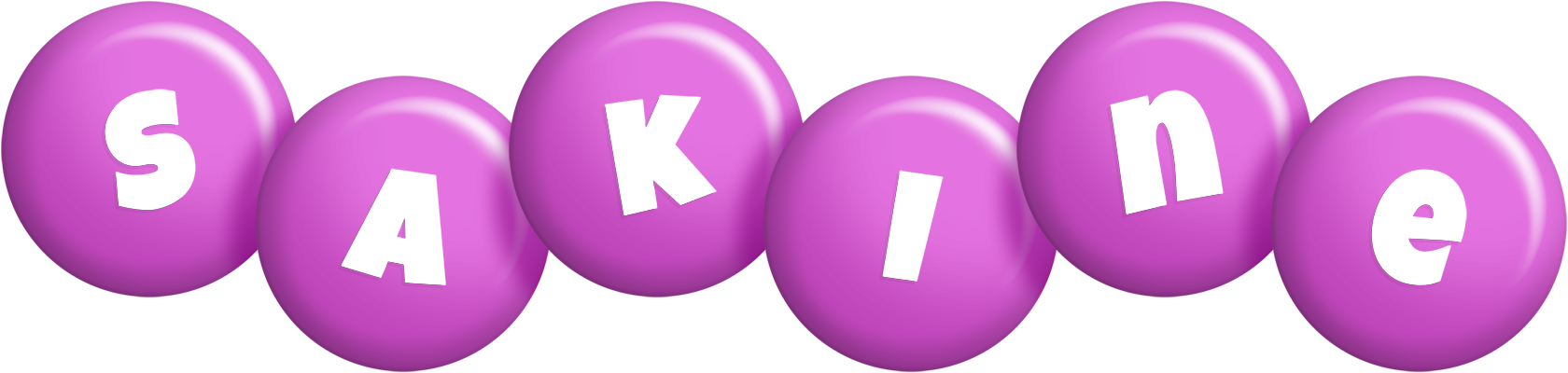 Sakine candy-purple logo