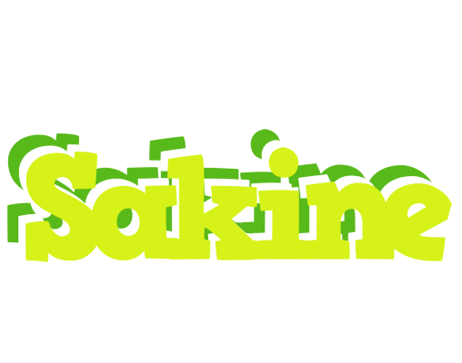Sakine citrus logo