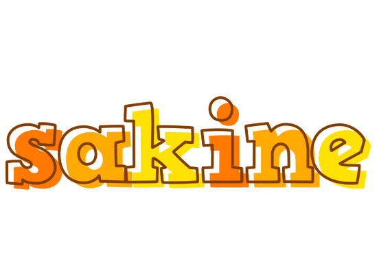 Sakine desert logo