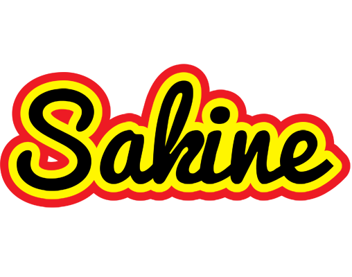 Sakine flaming logo