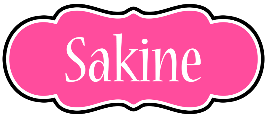 Sakine invitation logo