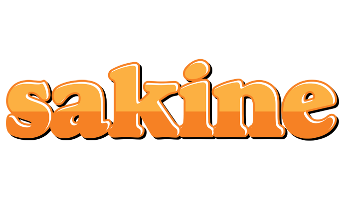 Sakine orange logo