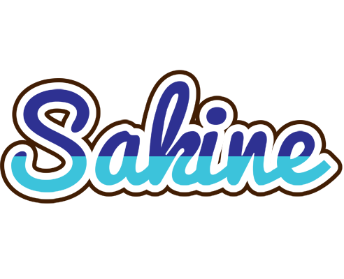 Sakine raining logo
