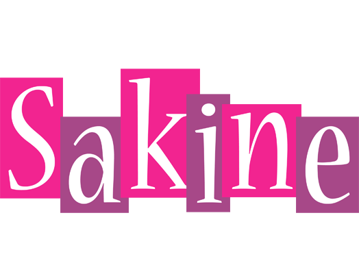 Sakine whine logo