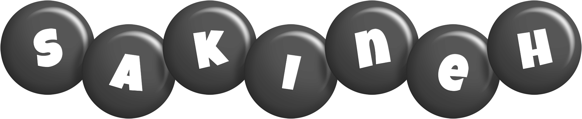 Sakineh candy-black logo