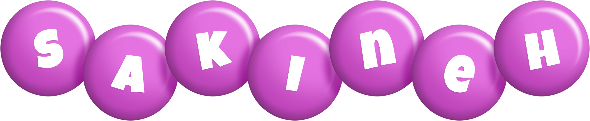 Sakineh candy-purple logo