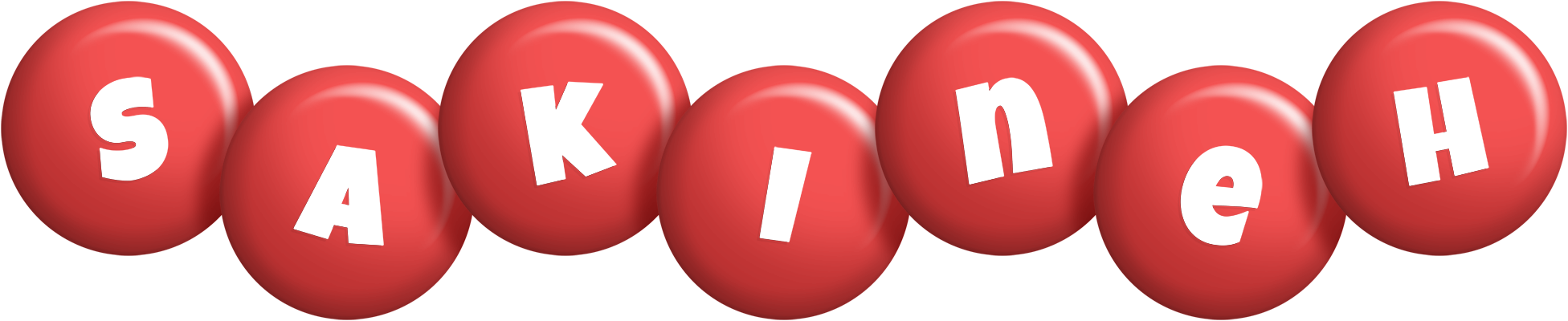 Sakineh candy-red logo