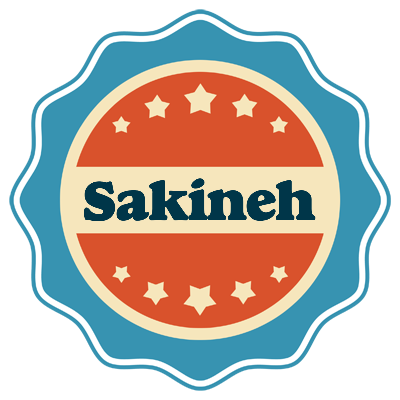 Sakineh labels logo