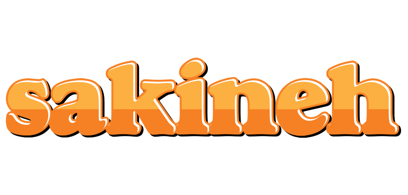 Sakineh orange logo