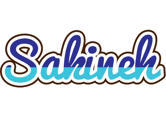 Sakineh raining logo