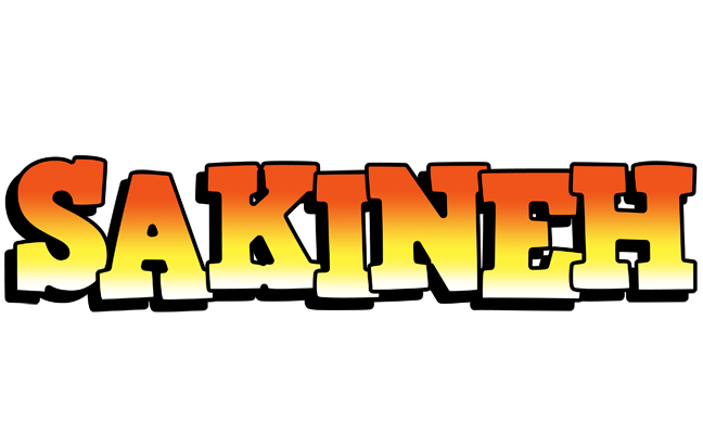 Sakineh sunset logo