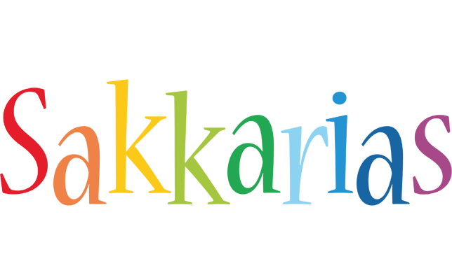 Sakkarias birthday logo