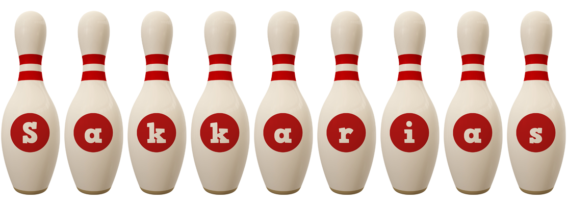 Sakkarias bowling-pin logo