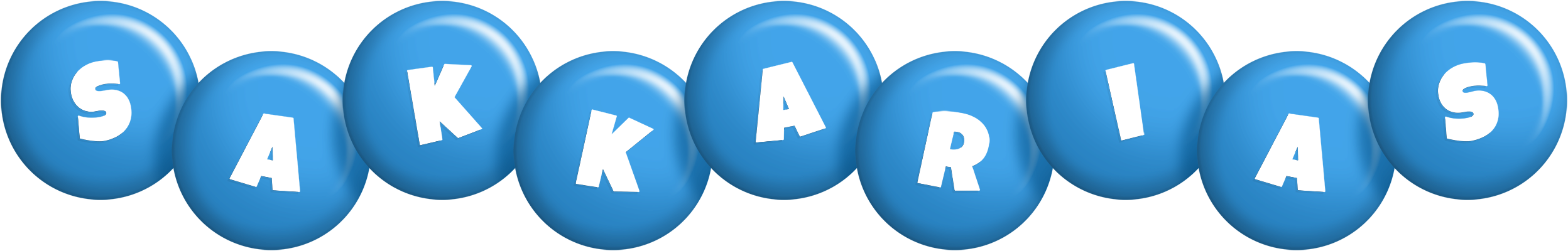 Sakkarias candy-blue logo