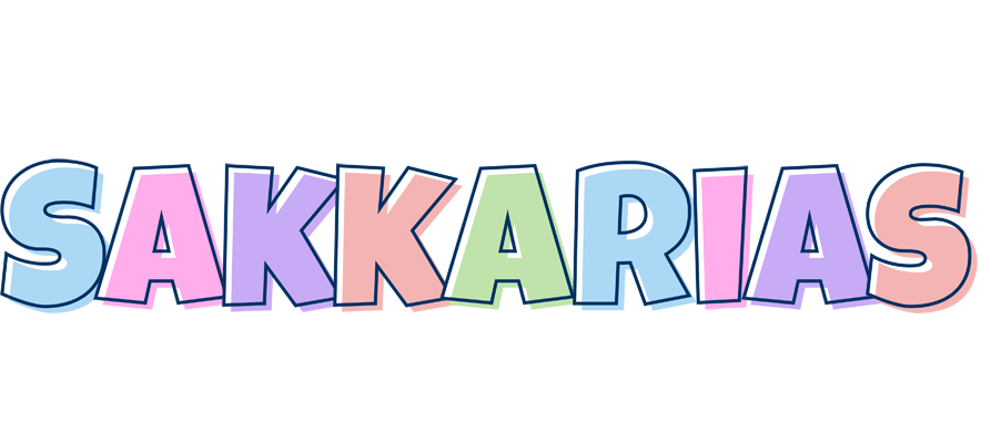 Sakkarias pastel logo