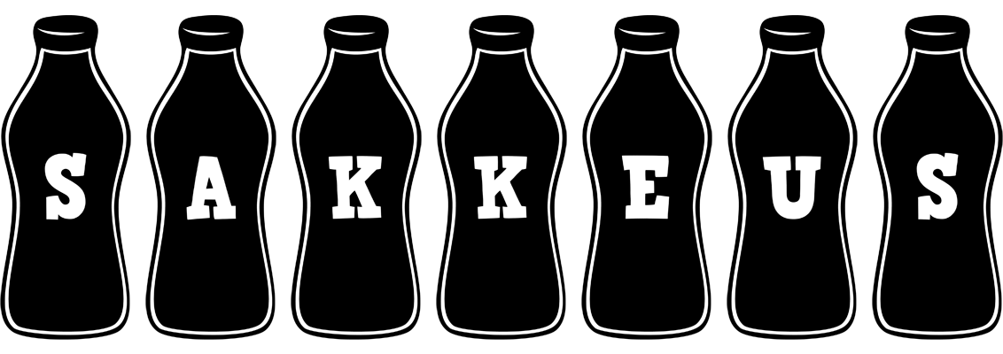 Sakkeus bottle logo
