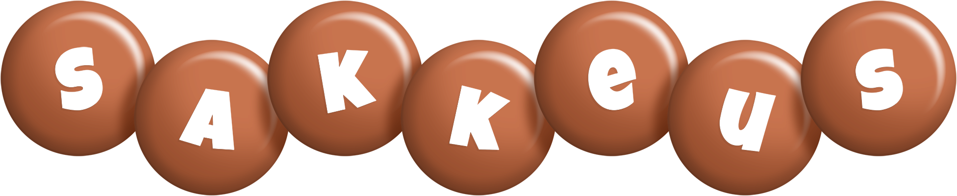 Sakkeus candy-brown logo