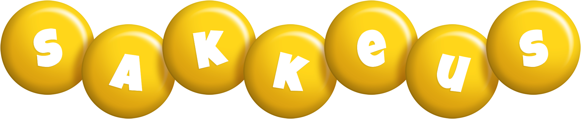 Sakkeus candy-yellow logo