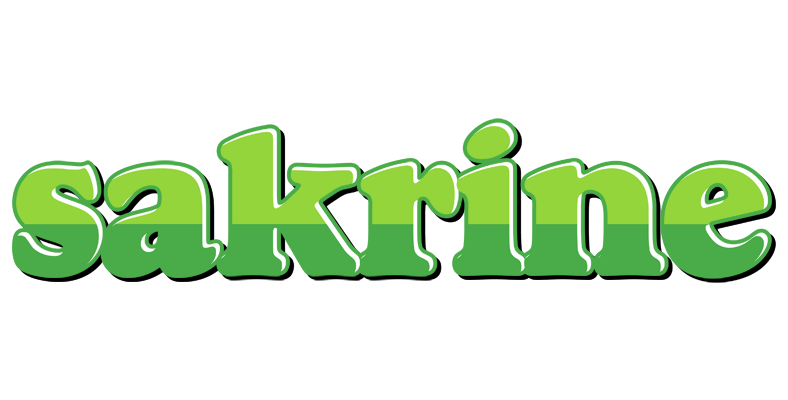 Sakrine apple logo