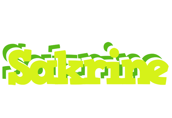 Sakrine citrus logo