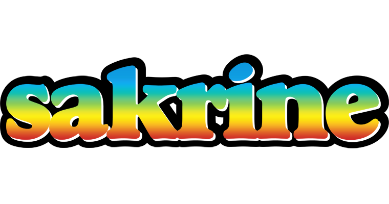 Sakrine color logo