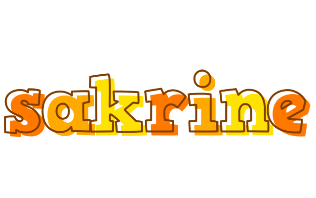Sakrine desert logo