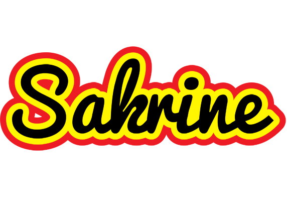 Sakrine flaming logo
