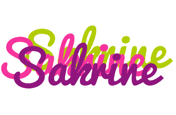 Sakrine flowers logo