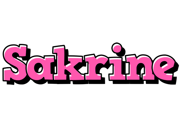 Sakrine girlish logo