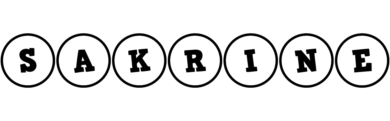 Sakrine handy logo