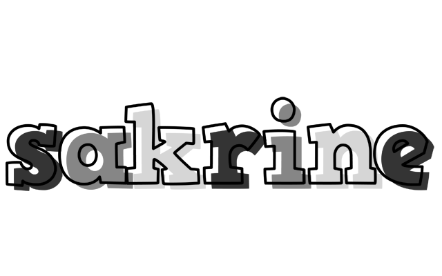 Sakrine night logo