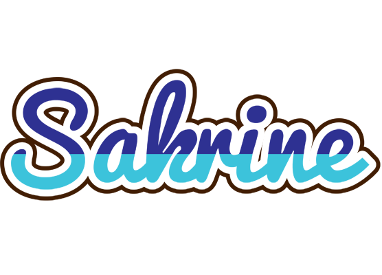 Sakrine raining logo