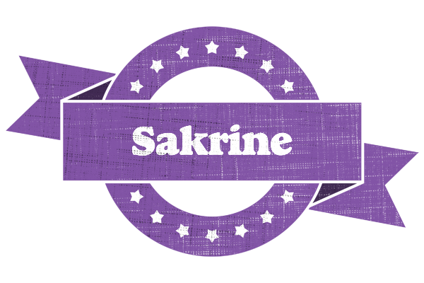Sakrine royal logo