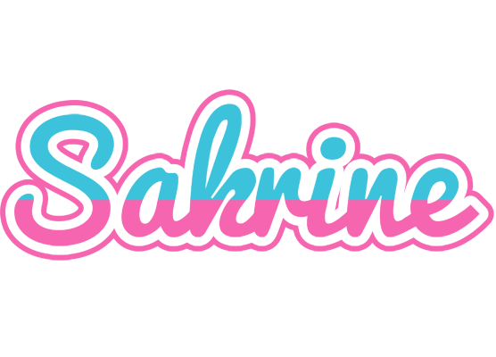 Sakrine woman logo
