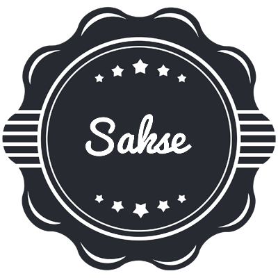 Sakse badge logo