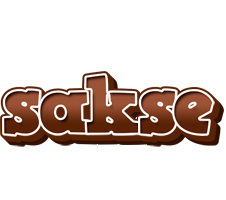 Sakse brownie logo