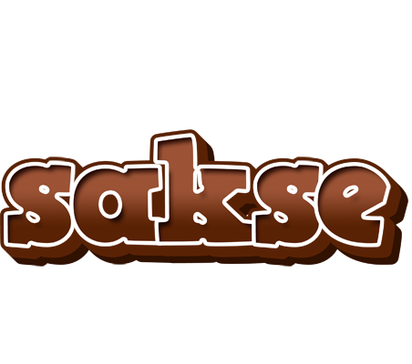 Sakse brownie logo