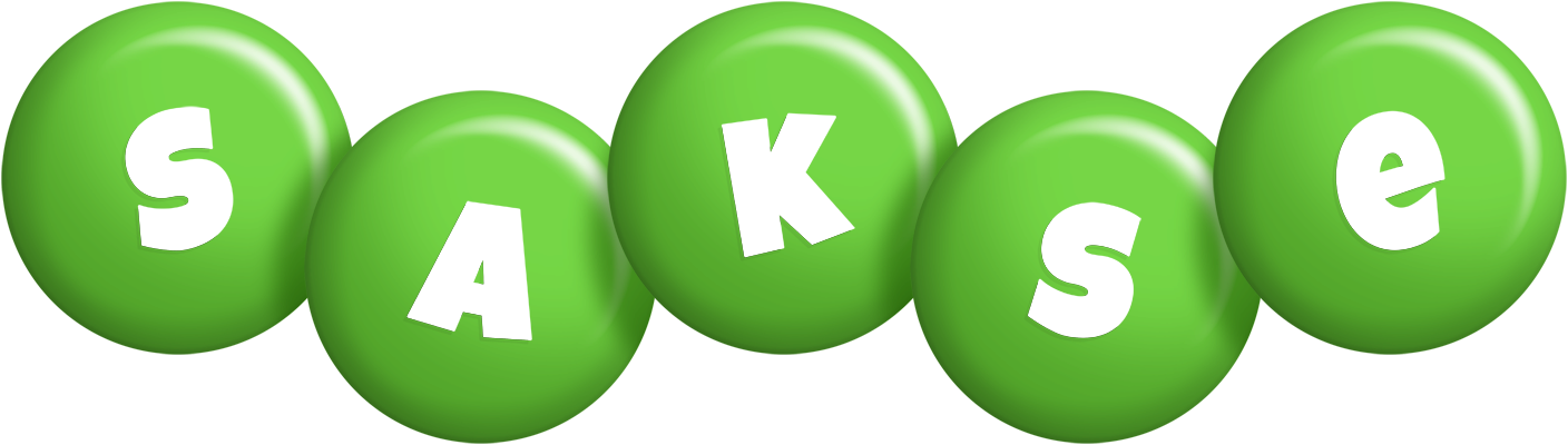 Sakse candy-green logo