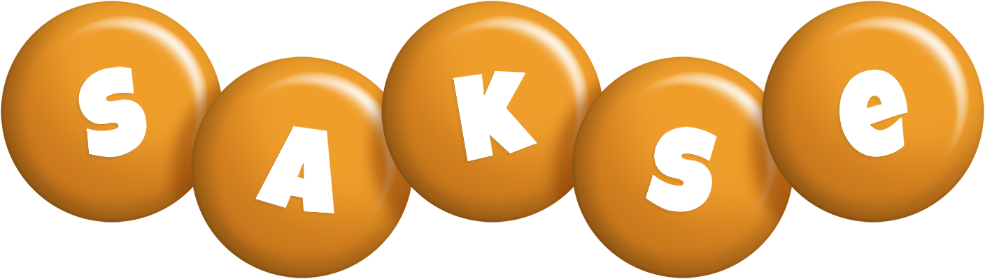 Sakse candy-orange logo