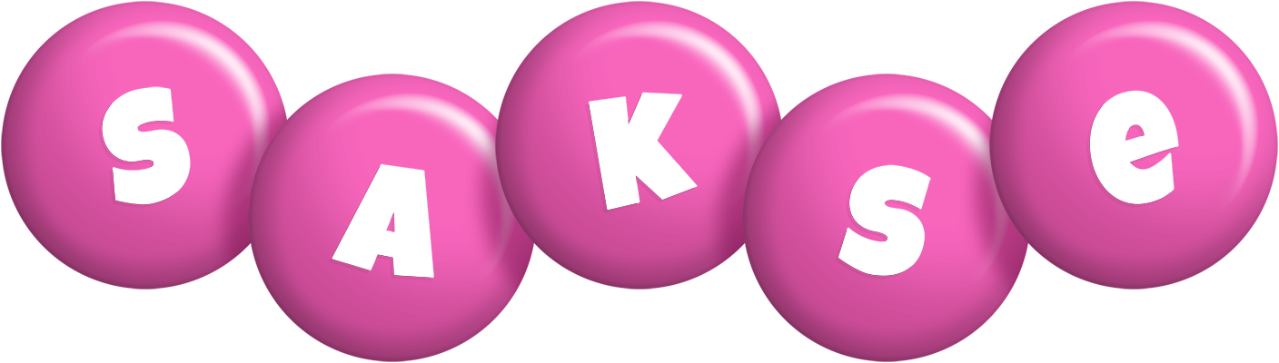 Sakse candy-pink logo