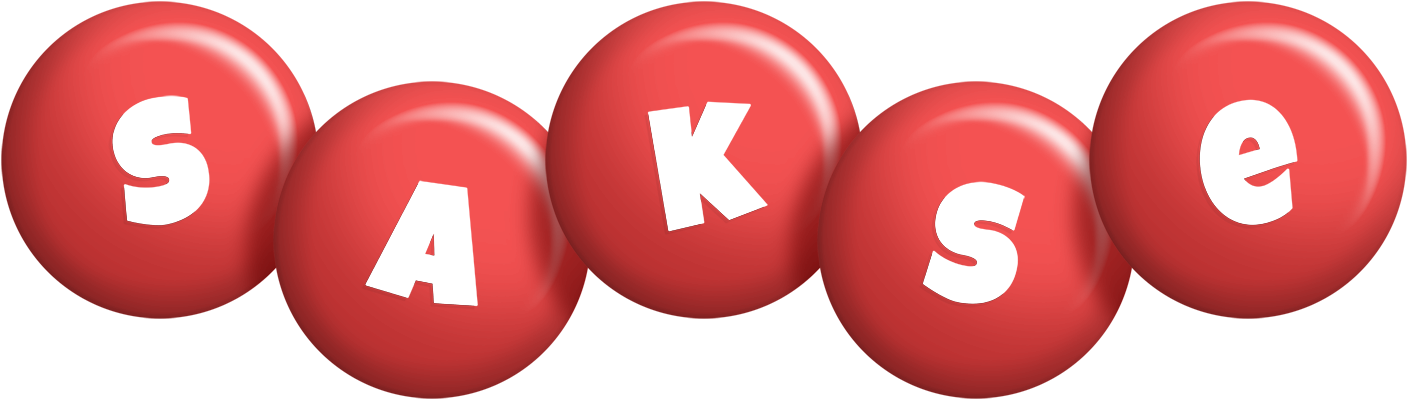 Sakse candy-red logo