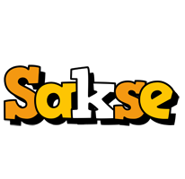 Sakse cartoon logo