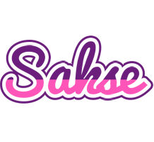 Sakse cheerful logo