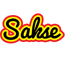 Sakse flaming logo