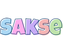 Sakse pastel logo