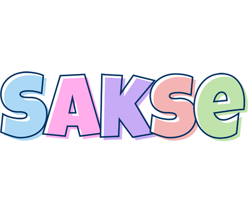 Sakse pastel logo